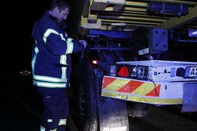 Pkw Fahrer verliert Kontrolle nach Auffahrunfall